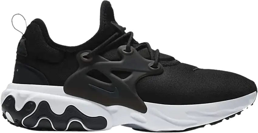  Nike React Presto Black White Off Noir