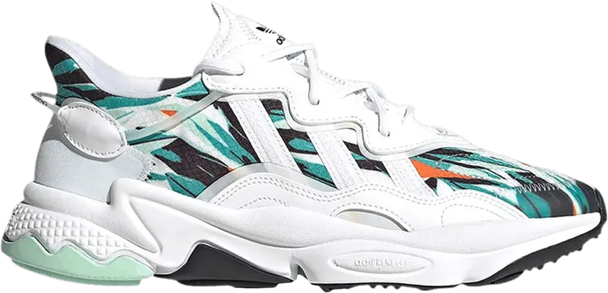  Adidas adidas Ozweego Geometric Jungle Print White