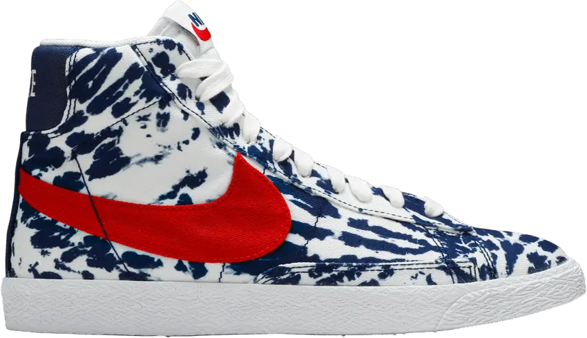  Nike Blazer Mid SE University Blue Tie-Dye (GS)