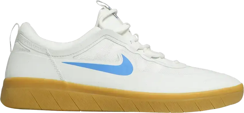  Nike SB Nyjah Free 2 White Light Photo Blue Gum