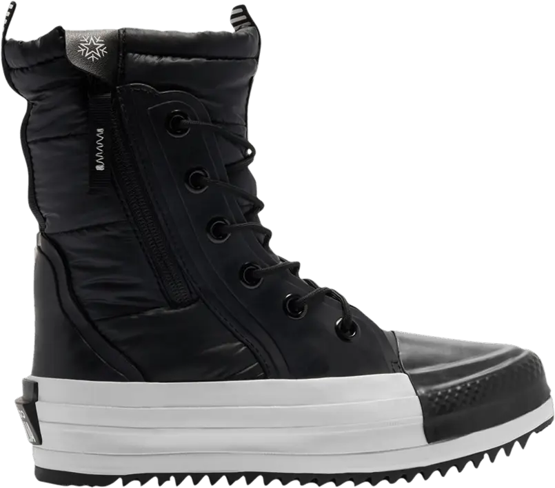  Converse Wmns Chuck Taylor All Star MC Boot High &#039;Water Repellent - Black White&#039;