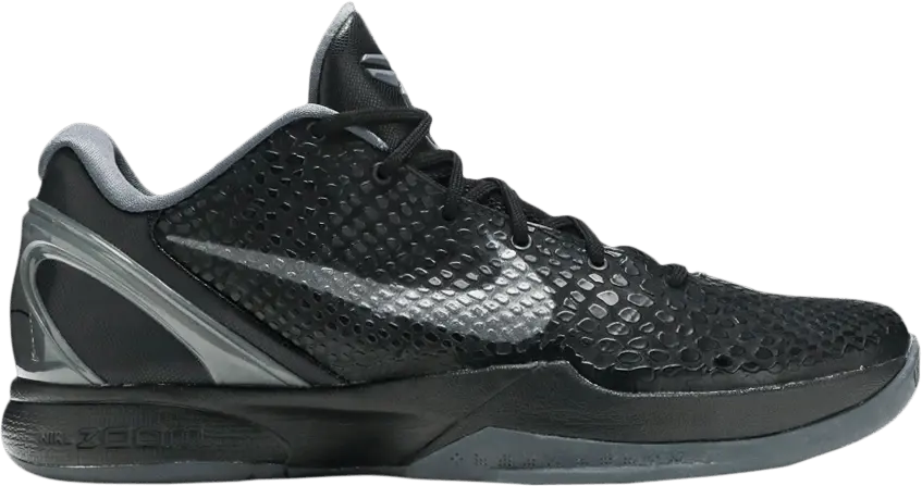  Nike Zoom Kobe 6 &#039;Blackout&#039;