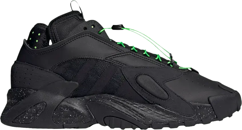  Adidas Streetball &#039;Black Solar Green&#039;