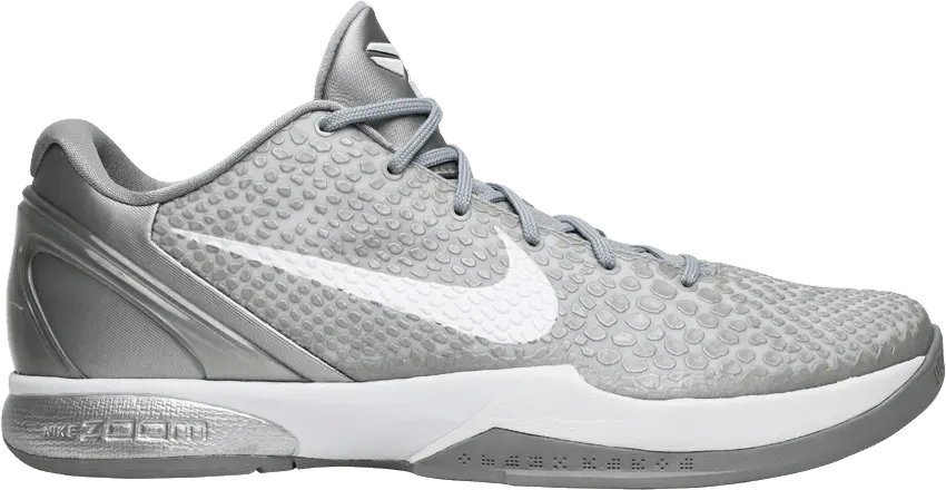  Nike Zoom Kobe 6 &#039;Metallic Silver&#039;