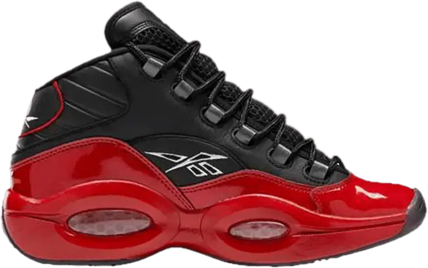  Reebok Question Mid 76ers Bred (GS)