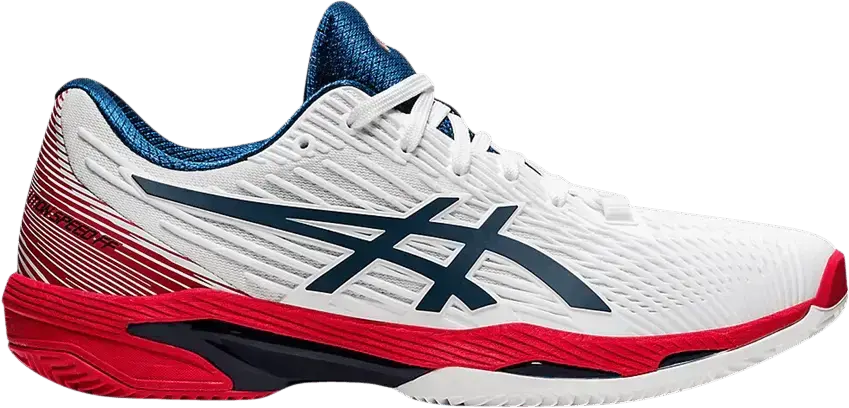  Asics Solution Speed FF 2 &#039;White Mako Blue&#039;