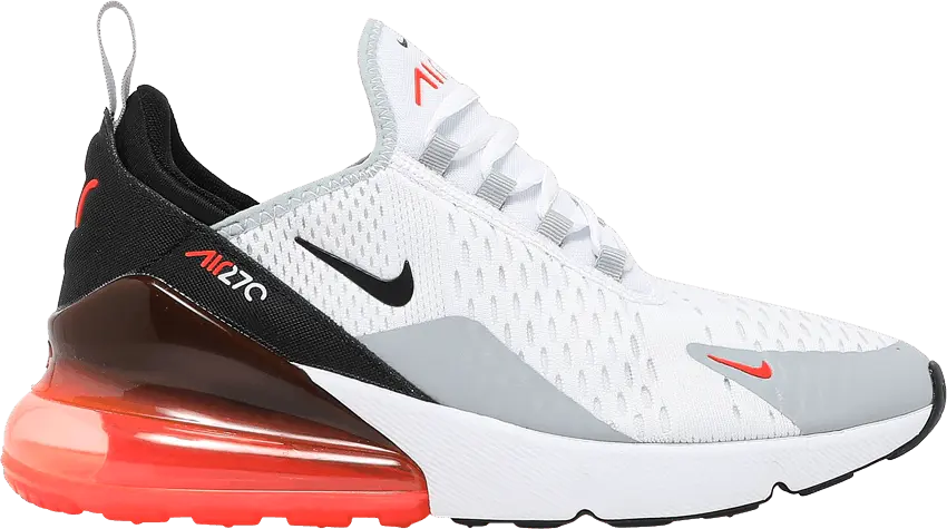  Nike Air Max 270 GS &#039;Bright Crimson Black&#039;