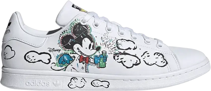  Adidas adidas Stan Smith Kasing Lung x Disney Labubu Mickey Mouse