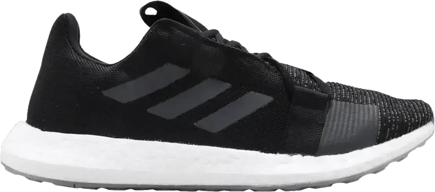  Adidas adidas Senseboost Go Core Black Grey Six