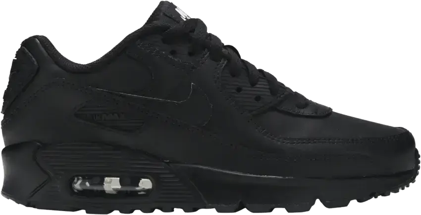  Nike Air Max 90 Recraft Triple Black (GS)