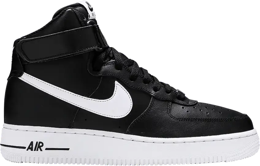  Nike Air Force 1 High Black White (2020)