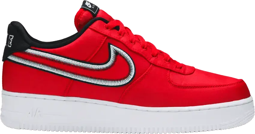  Nike Air Force 1 Low Reverse Stitch University Red