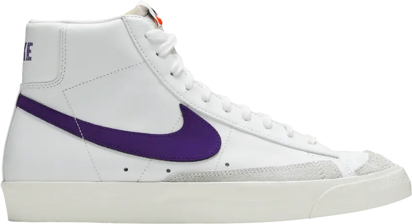  Nike Blazer Mid 77 Vintage White Voltage Purple