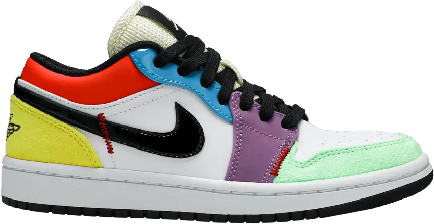  Jordan 1 Low SE Multi-Color (Women&#039;s)