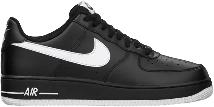  Nike Air Force 1 Low &#039;Black White&#039;