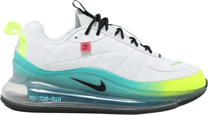  Nike MX 720 818 Worldwide White Blue Fury Volt
