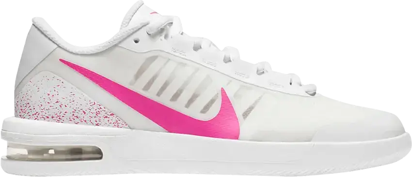  Nike Court Air Max Vapor Wing MS White Laser Fuchsia (Women&#039;s)