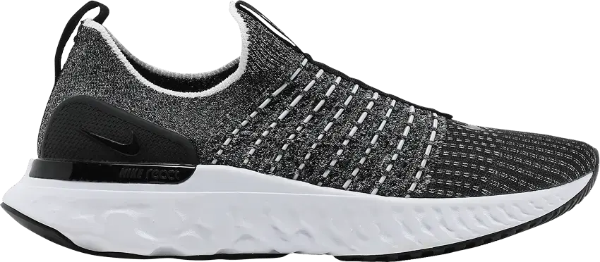  Nike React Phantom Run Flyknit 2 Oreo (Women&#039;s)