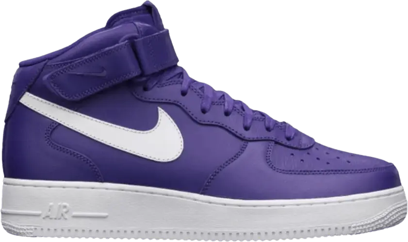  Nike Air Force 1 Mid &#039;07 QS &#039;Court Purple&#039;