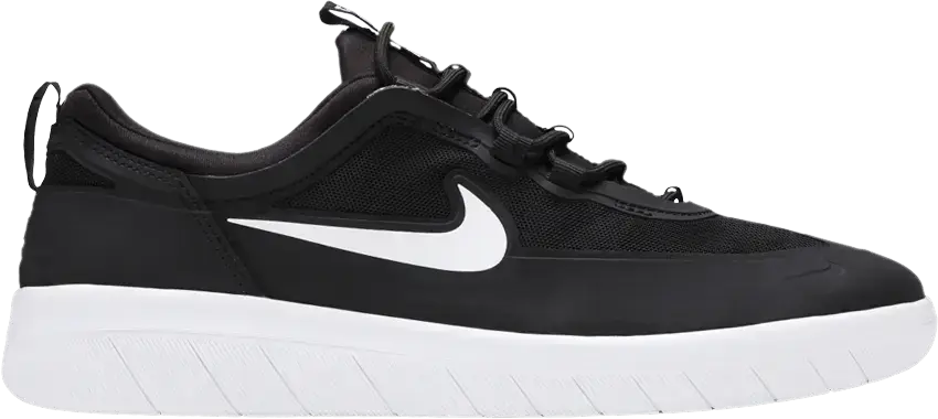  Nike SB Nyjah Free 2 Black White