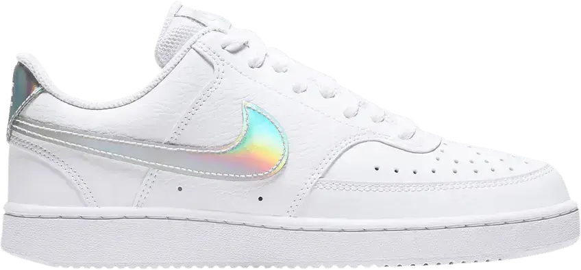  Nike Court Vision Low White Multi (Women&#039;s)