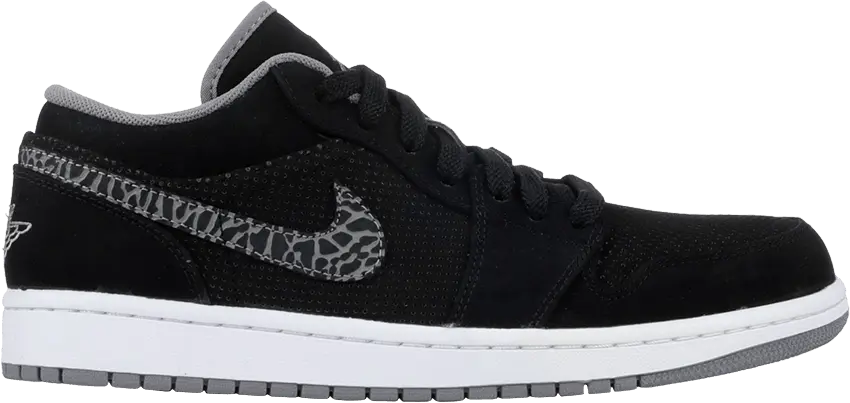  Air Jordan 1 Phat Low &#039;Black Charcoal&#039;