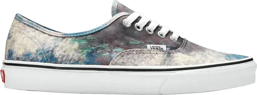  Vans MoMA x Authentic &#039;Claude Monet - Water Lily&#039;
