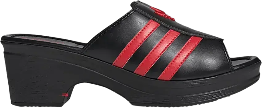 Adidas adidas Trefoil Mules Lotta Volkova Black Red (Women&#039;s)