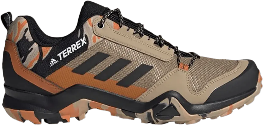  Adidas Terrex AX3 &#039;Tan Camo&#039;