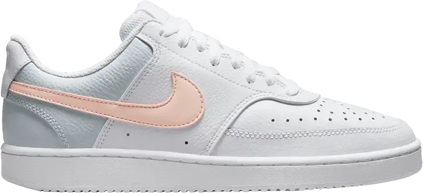  Nike Wmns Court Vision Low &#039;White Coral Aura&#039;