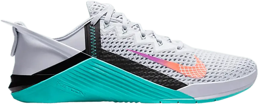  Nike Metcon 6 FlyEase &#039;Grey Oracle Aqua&#039;