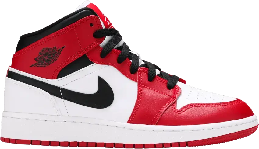  Air Jordan 1 Mid GS &#039;Chicago&#039;