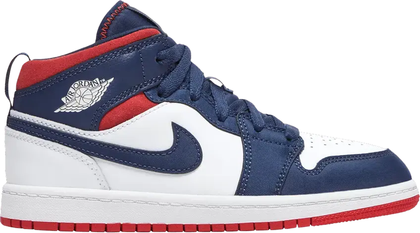  Air Jordan 1 Mid SE PS &#039;Olympic&#039;