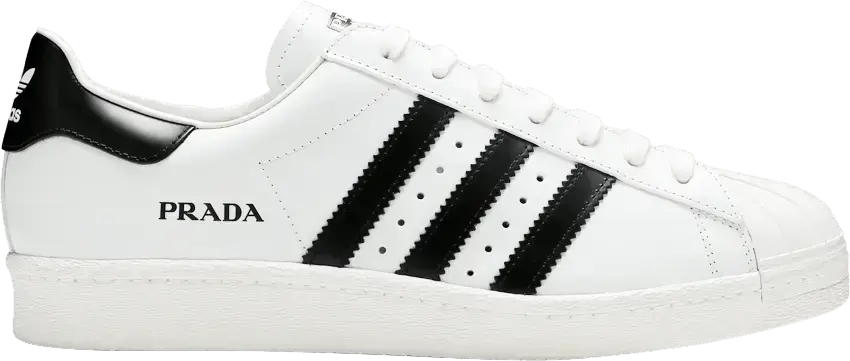  Adidas adidas Superstar Prada White Black