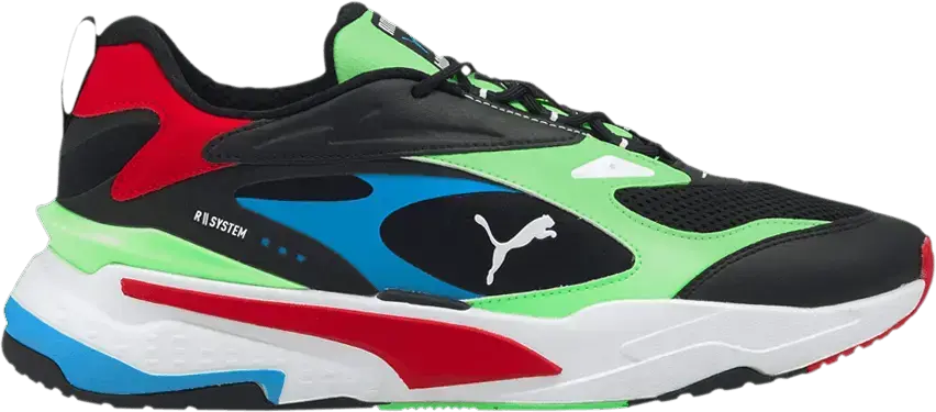  Puma RS-Fast Black Elektro Green