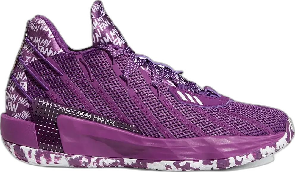  Adidas adidas Dame 7 I Am My Own Fan Glory Purple