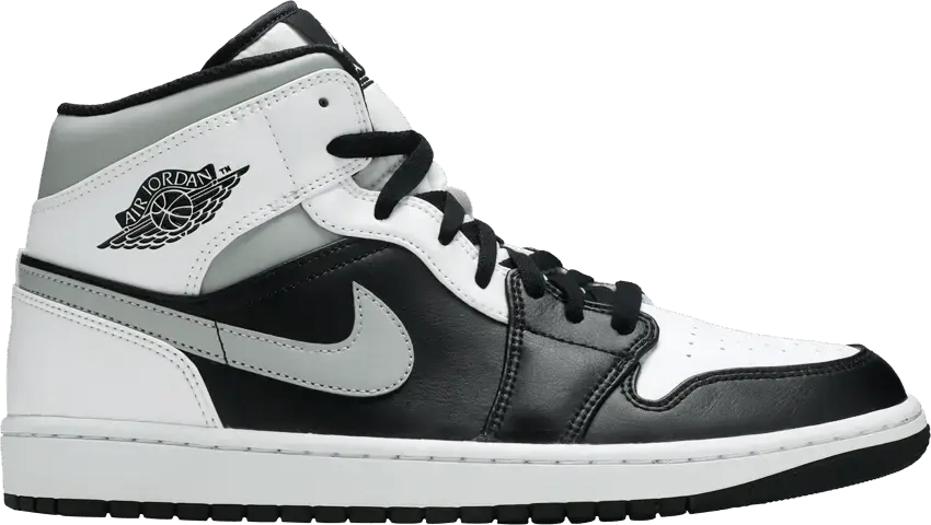  Jordan 1 Mid White Shadow