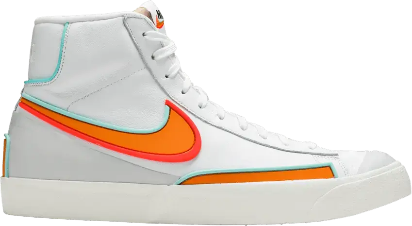  Nike Blazer Mid Infinite White Kumquat