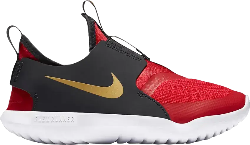 Nike Flex Runner PS &#039;University Red Grey&#039;