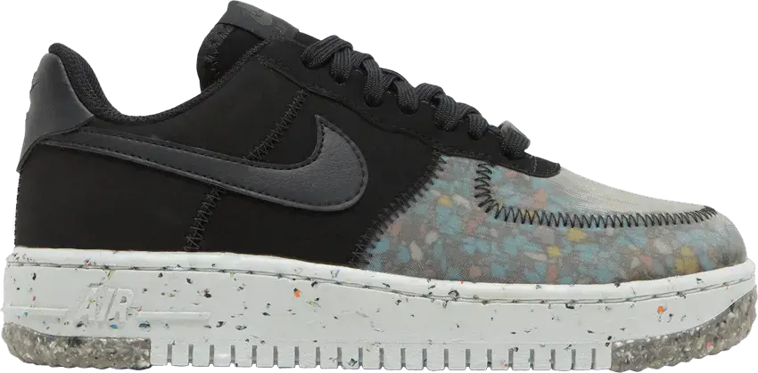  Nike Air Force 1 Low Crater Black Photon Dust (Women&#039;s)
