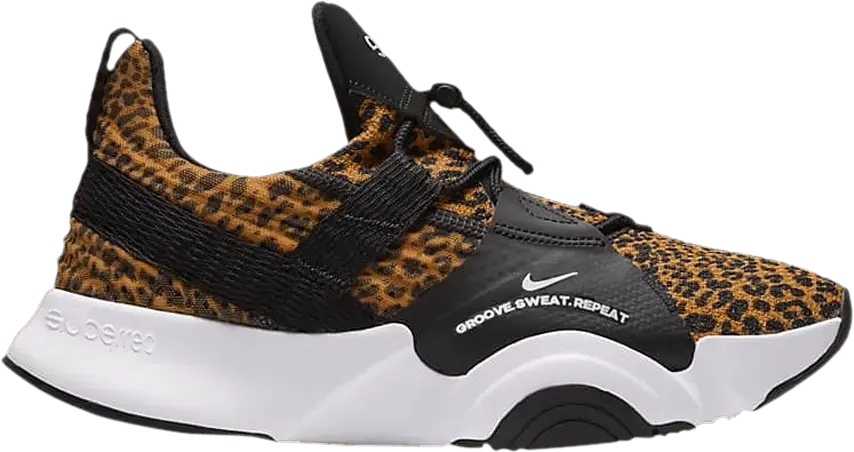  Nike Wmns SuperRep Groove &#039;Leopard&#039;