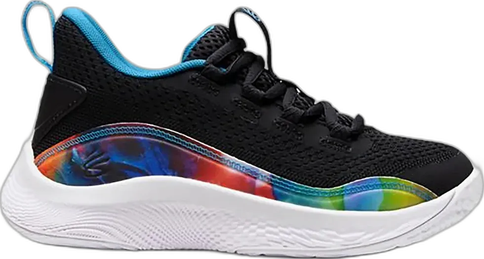 Under Armour Curry 8 Tie Dye Black (PS)