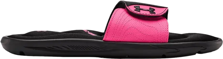  Under Armour Wmns Ignite 9 Slide &#039;Black Pink Surge&#039;