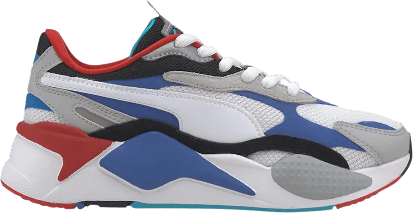  Puma RS-X 3 Puzzle White Blue Red (GS)