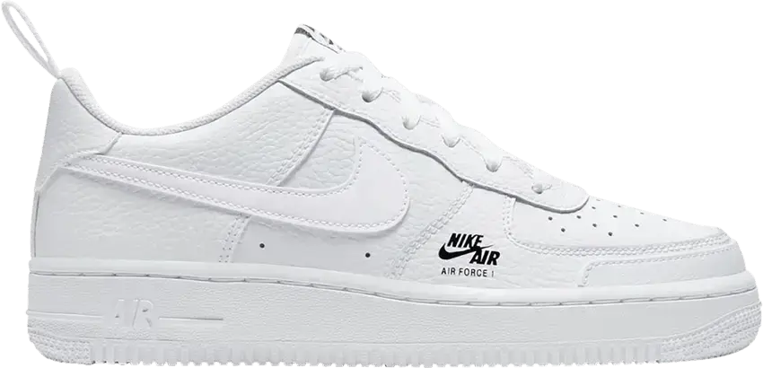  Nike Air Force 1 Low White Grey Fog (GS)