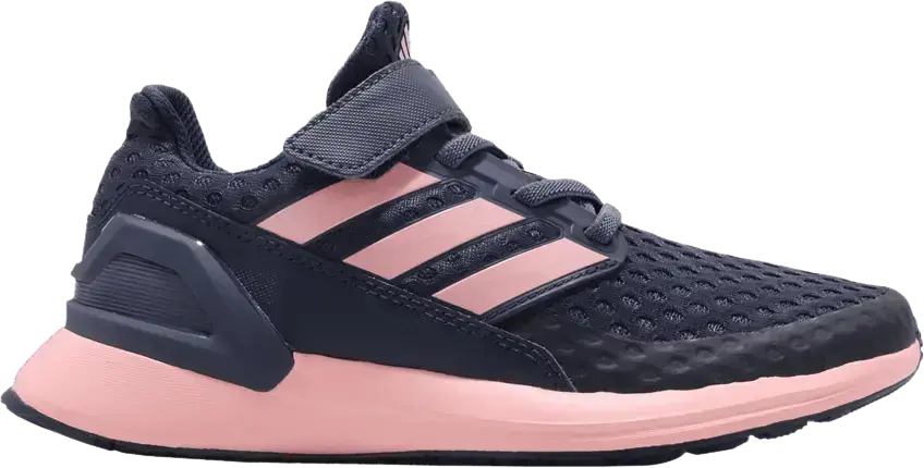 Adidas RapidaRun EL K &#039;Blue Pink&#039;