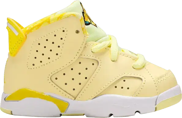  Jordan 6 Retro Dynamic Yellow Floral (TD)