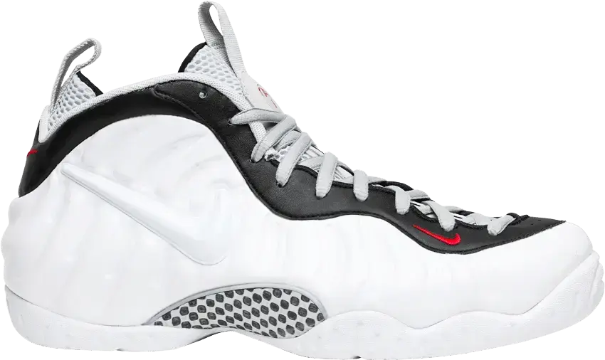  Nike Air Foamposite Pro White Black University Red