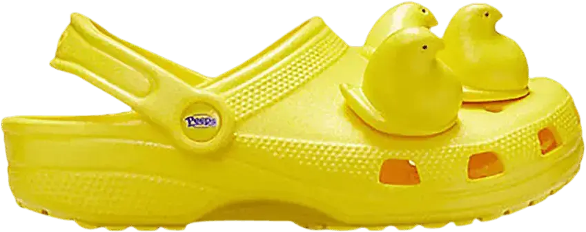  Crocs Peeps x Classic Clog &#039;Lemon&#039;