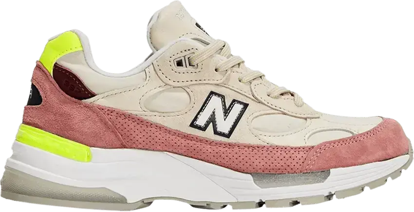  New Balance Wmns 992 Made in USA &#039;Off White Red&#039;